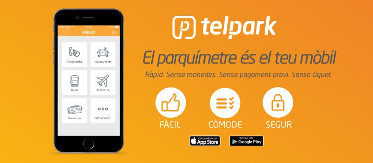 Empark llança la nova versió de Telpark, l'aplicació de pagament per mòbil